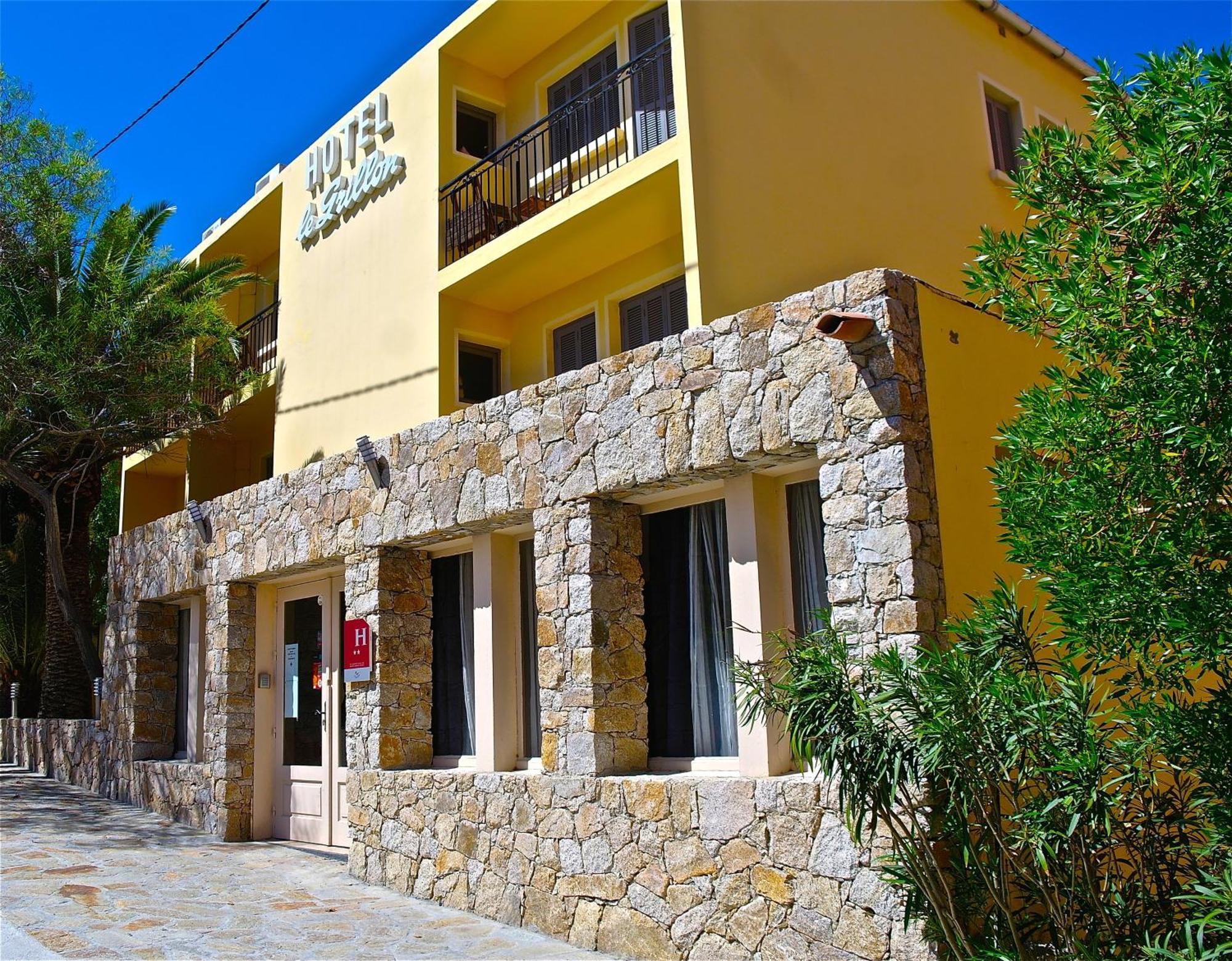 Hotel Le Grillon LʼÎle-Rousse Exteriér fotografie